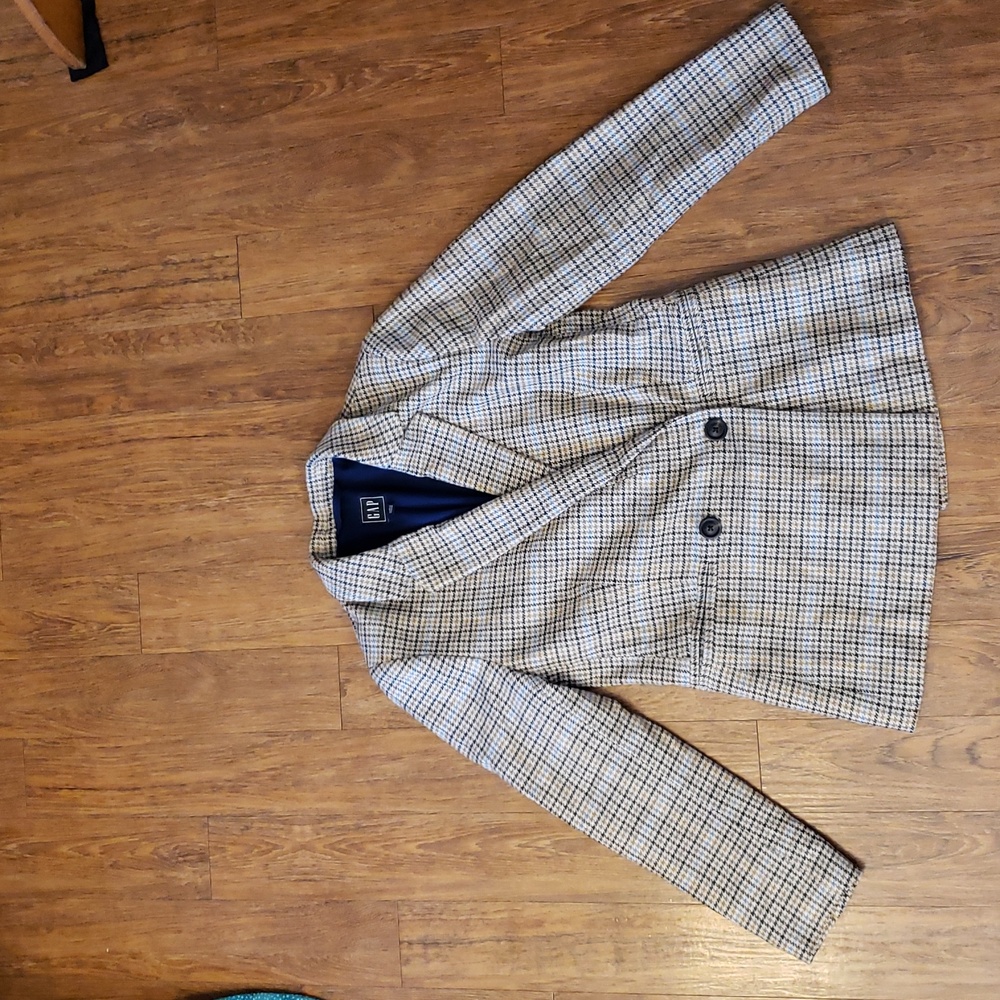 GAP Houndstooth Blazer